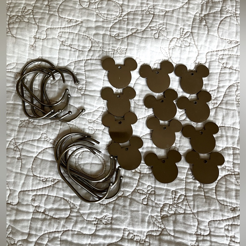 Disney Silver Bath Accessories Collection